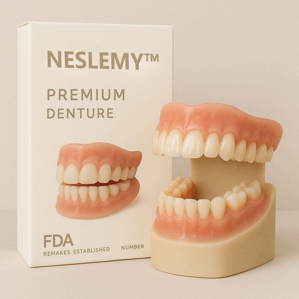 NESLEMY™ - The Last Denture Fix You'll Ever Need