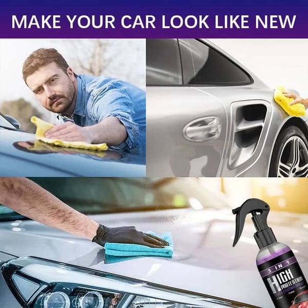 NANOSHIELD™ - Transform Your Car's Shine with 3-in-1 Ceramic Protection