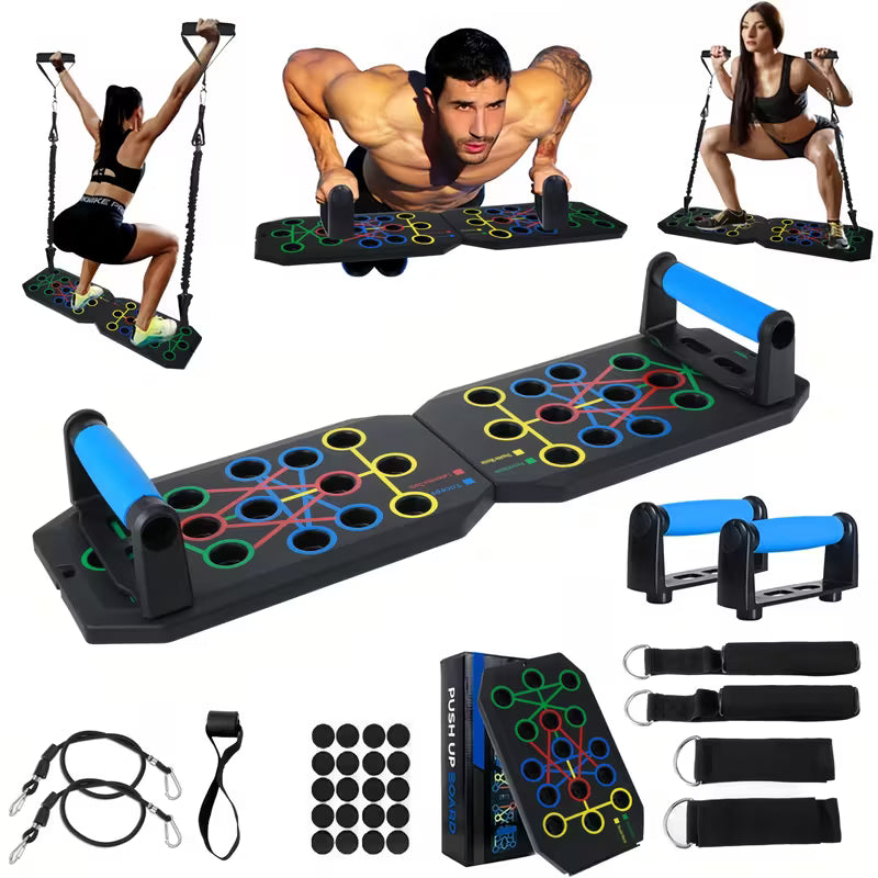 PowerPress™ - Transform Your Workout with Versatile Push-Up and Resistance Training