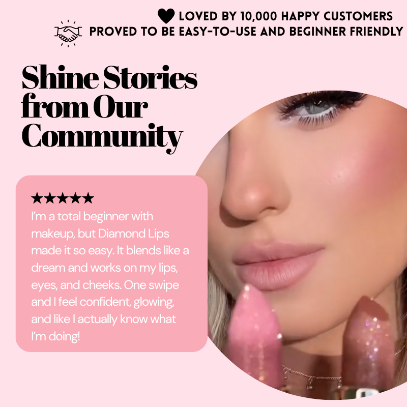 GlamGloss™ - Sparkle with Unshakable Confidence