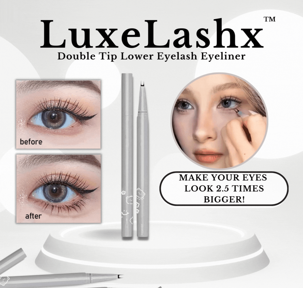 LuxeLashx™ - Enhance Your Eyes with Precision and Style