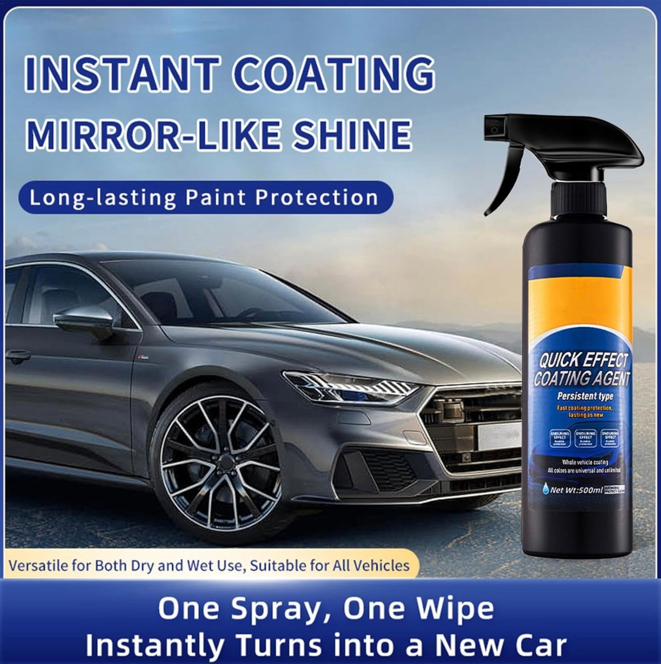 ShinePro™ – Instantly Enhance Your Car's Glow and Protection