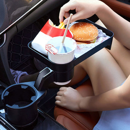 CupTray™ - Enjoy Meals and Drinks Effortlessly on the Go