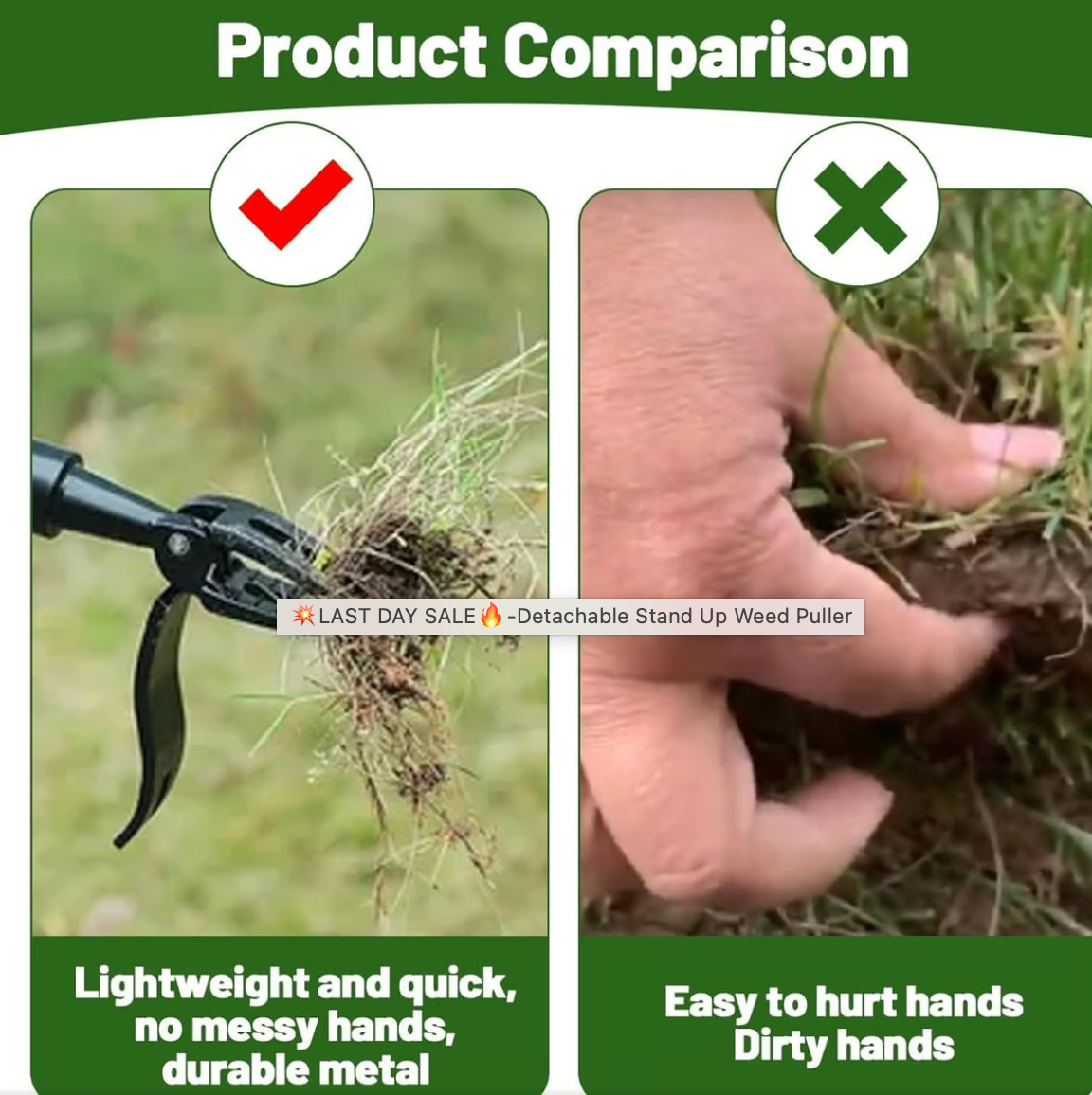 WeedMaster™ - Achieve a Stunning Garden Effortlessly Free of Stubborn Weeds
