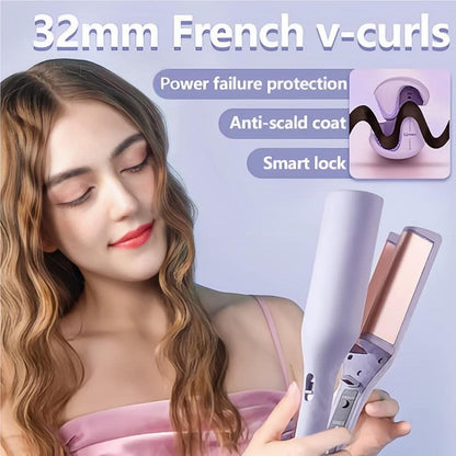 WaveGenius™ - Effortless French Waves That Last All Day