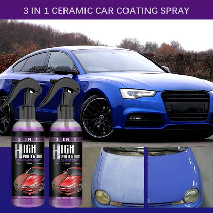 NANOSHIELD™ - Transform Your Car's Shine with 3-in-1 Ceramic Protection