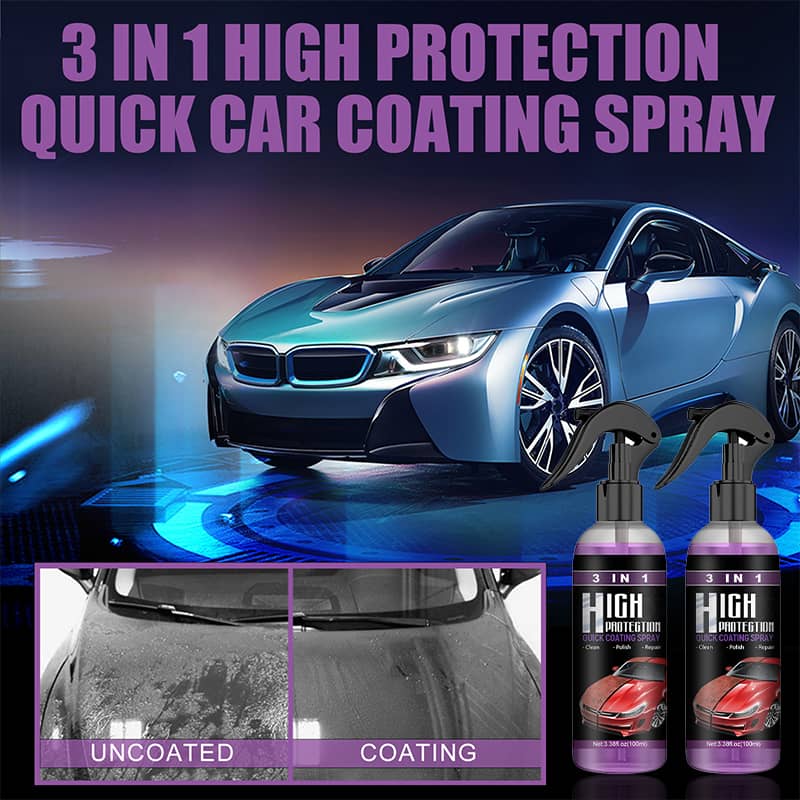 NANOSHIELD™ - Transform Your Car's Shine with 3-in-1 Ceramic Protection
